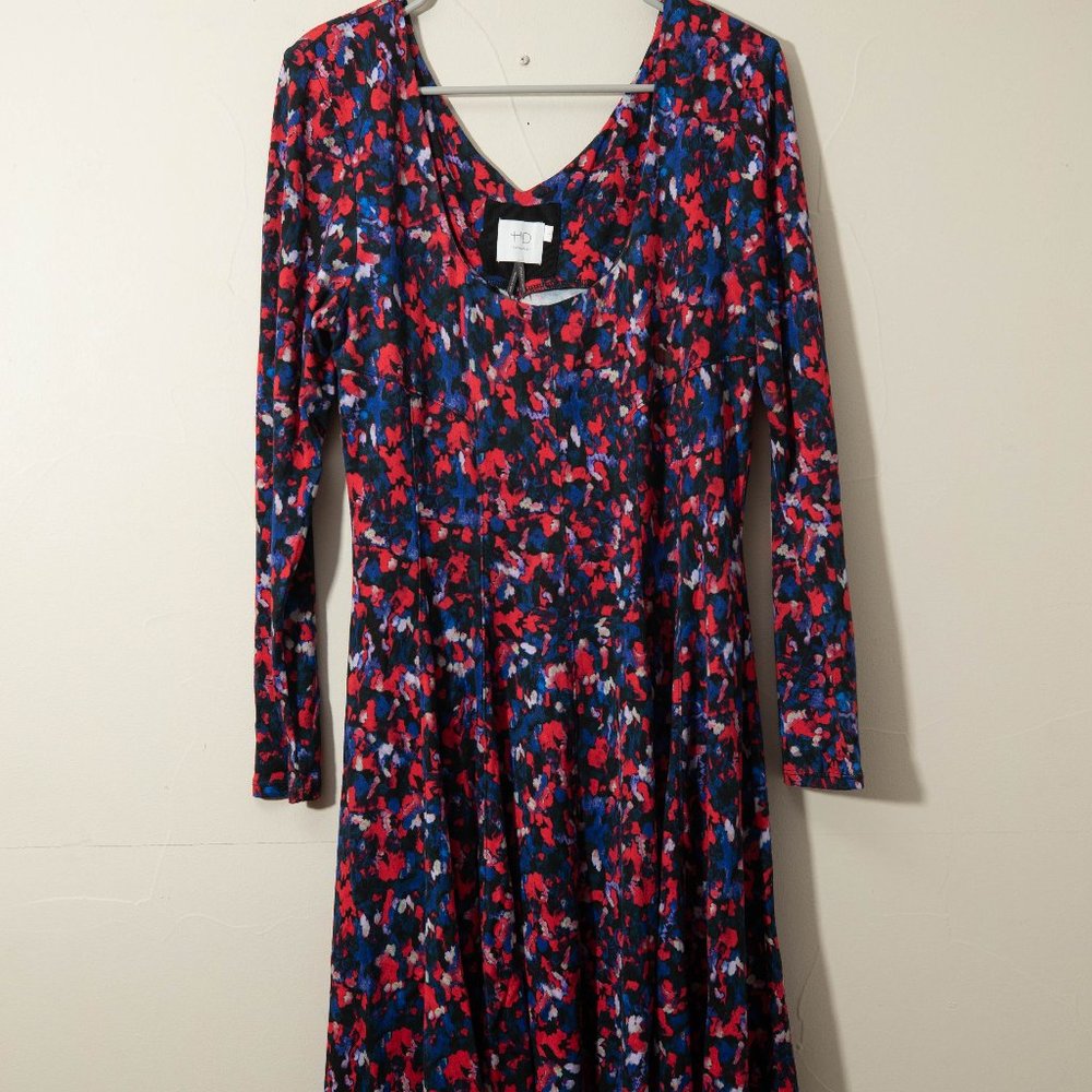HD in Paris (Anthropologie) Floral Dress (L)